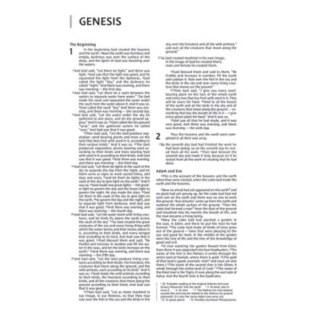 NIV, Premium Gift Bible, Leathersoft, Brown, Blue Letter, Comfort Print: The - Picture 14 of 16